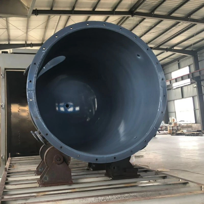 Vaso de agitação química industrial revestido com PFA