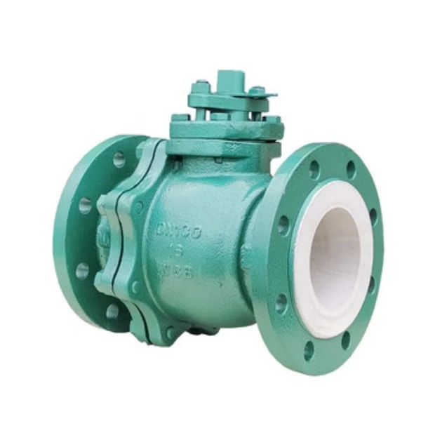 Válvula de controle de produção química revestida com PTFE